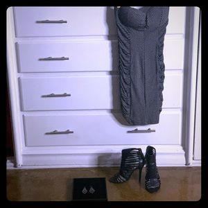 Vintage Guess BLK/W Dress S/S